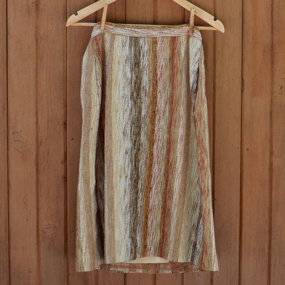 Vintage 1960s Wool Wrap Skirt - Picture 2 of 5